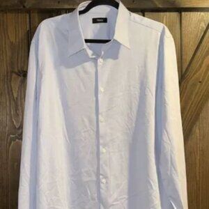 NWOT Theory Sylvain Structure Knit Shirt